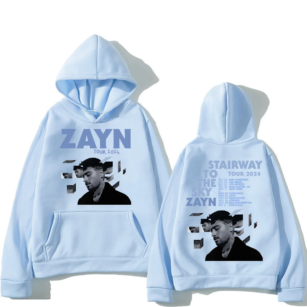 Zayn Malik Pullovers Startway To The Sky Zayn Hoodies Oversized Fall New Clothing Women Men High Street Sweatshirts Fans Hoody