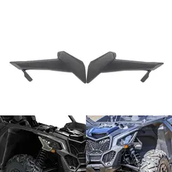 Pair UTV Front Headlight Cover Headlamp Eyelid Trim For Can-am Can am Maverick X3 Max Turbo R XDS 2017-2024 705010628 705010629