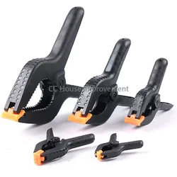 5PCS/Set Hand Tools Hard Plastic Spring Clip Woodworking DIY Model Making Bonding Grip 2'' Toggle Clamps Clips Supplies