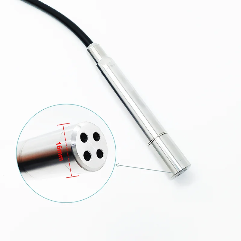 Diameter 16mm High Precision RS485 4-20mA  Water Temperature Water Pressure Level  sensor