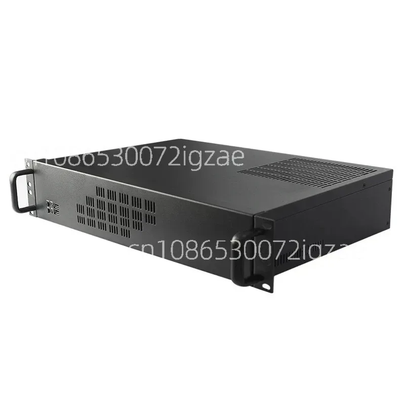2u rack type short 300mm MATX motherboard horizontal industrial network monitoring video recorder server chassis