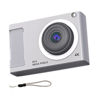 Y94A-48MP HD Mini Camera 2.4in IPS Display 16X Zoom Digital Camera 4K Video Camera with Fill Light for Kids