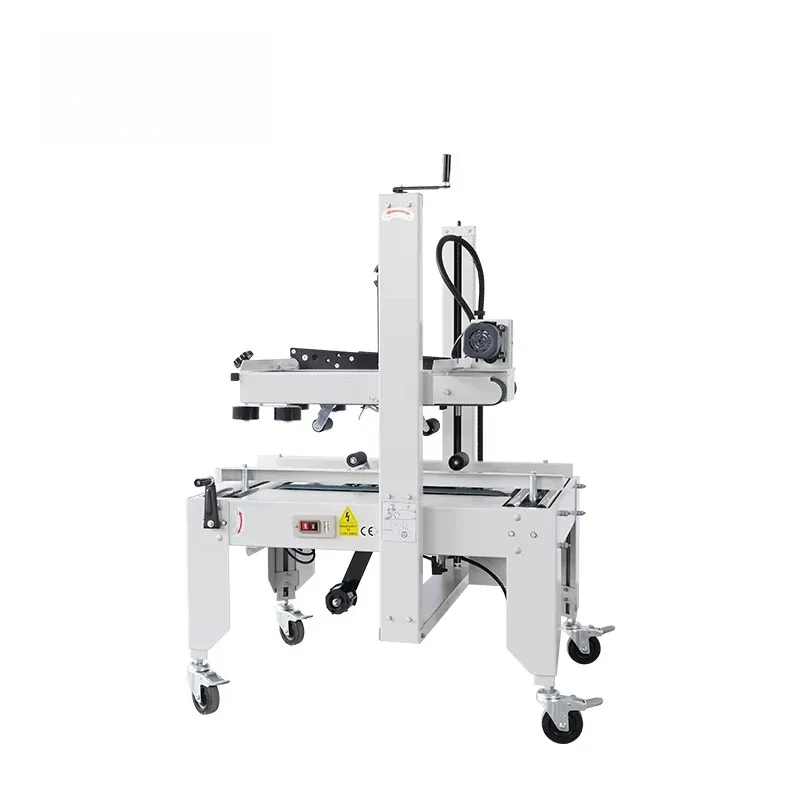 High Speed Adjustable Top and Bottom Tape Electric Stability Semi Automatic Carton Sealing Machine