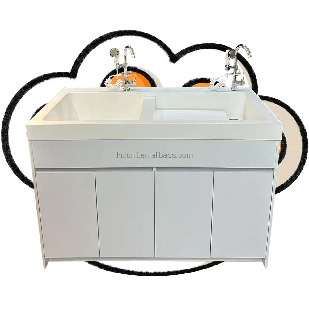 

PET Professional Manufacture Promotion Price Pet Spa Beauty Acrylic Bath Tub Pet Cats and Dogs Clean