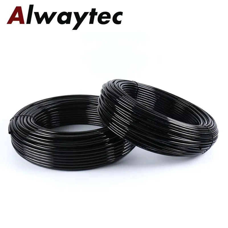 

Black Silicone Tube ID3-10 Thickened Heat Resistant Flexible Oil-resistant Nylon Pipe for Various Applications