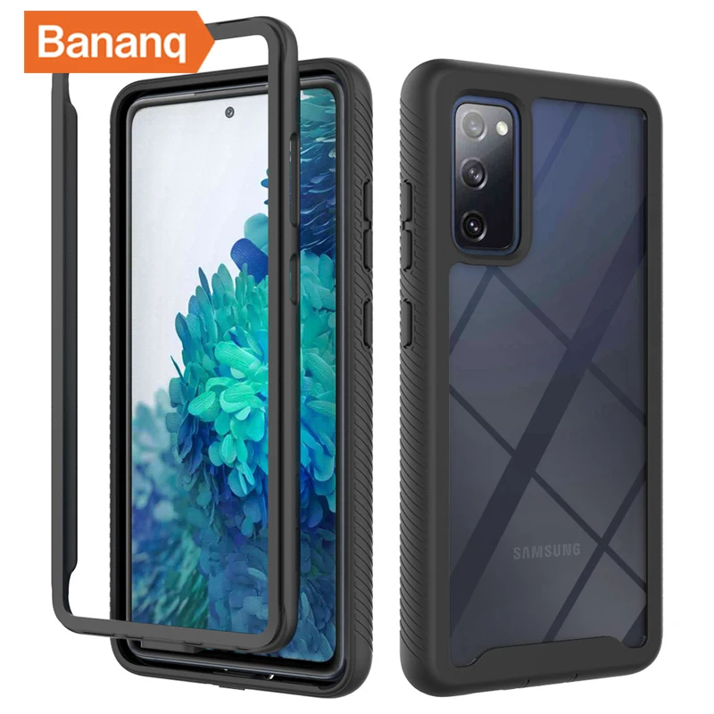 Bananq Shockproof Case For Samsung Galaxy S25 S24 S23 S20 Ultra FE S10 Note 10 Plus A16 A26 A36 A71 A05 A15 A25 A35 A55 Cover