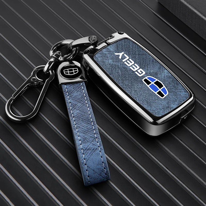 3-button folding car key protective case suitable for Geely 2009–2016 Emgrand 7 MK/MK2 GX7/SX7 remote control protective shell