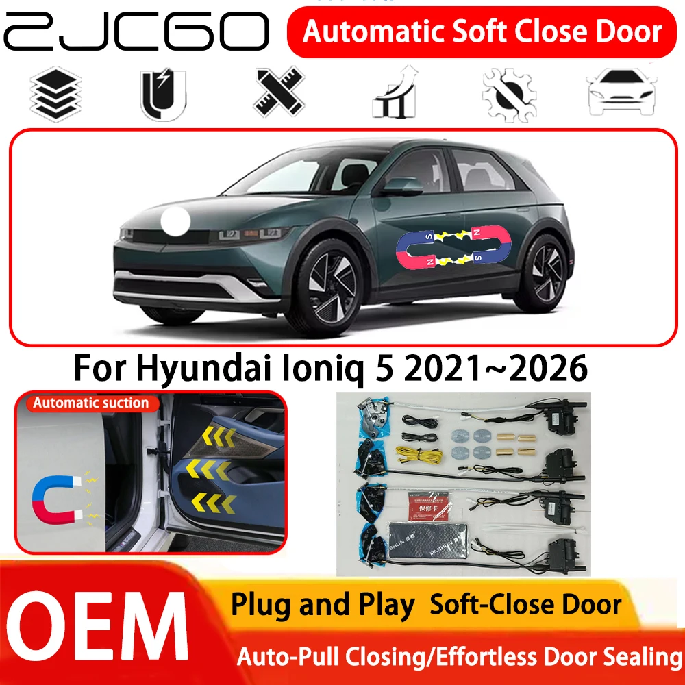 

﻿ for Hyundai Ioniq 5 2021~2026 Car OEM Plug and Play Automatic Electric Soft Close Door Comfort Closing System