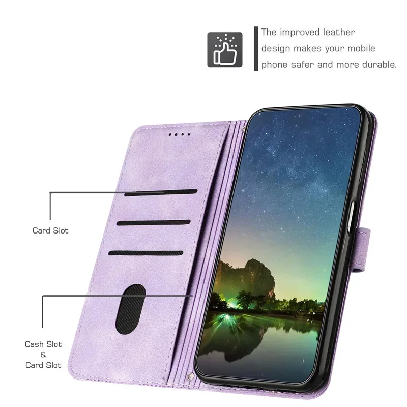 Spark 30 Pro Case Solid Color Leather Wallet Phone Cover For Tecno Spark 30 C Spark30 Pro 30Pro 30C 4G 5G Magnetic Case Funda