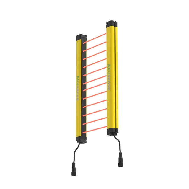 Industrial 24v light sensor multiple resolution safety light barrier 4-32 beams photoelectric barrier for Lorawan