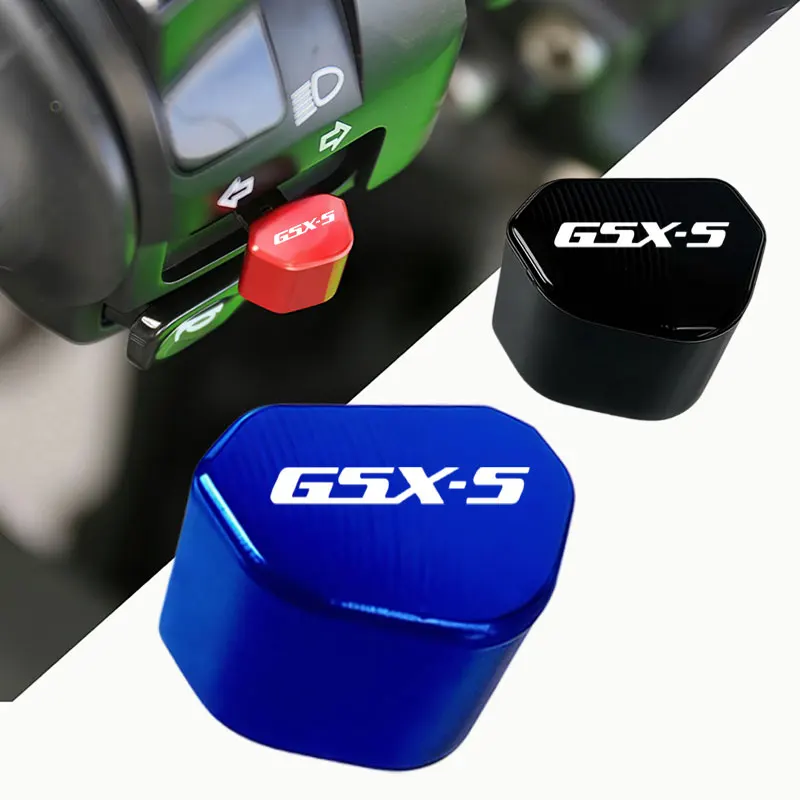 

Для Suzuki GSX-S GSXS 125 150 750 1000/F/ABS GSX-S125 GSX-S750 GSX-S1000 мотоциклетный переключатель указателя поворота, кнопка, колпачок, аксессуары