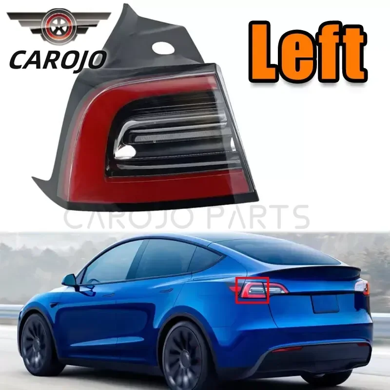 Rear Left/Right Outer Tail Light Assembly Led Lamp for 2021-2023 Tesla Model 3 Model Y Replaces # 1502086-00-D 150208600D