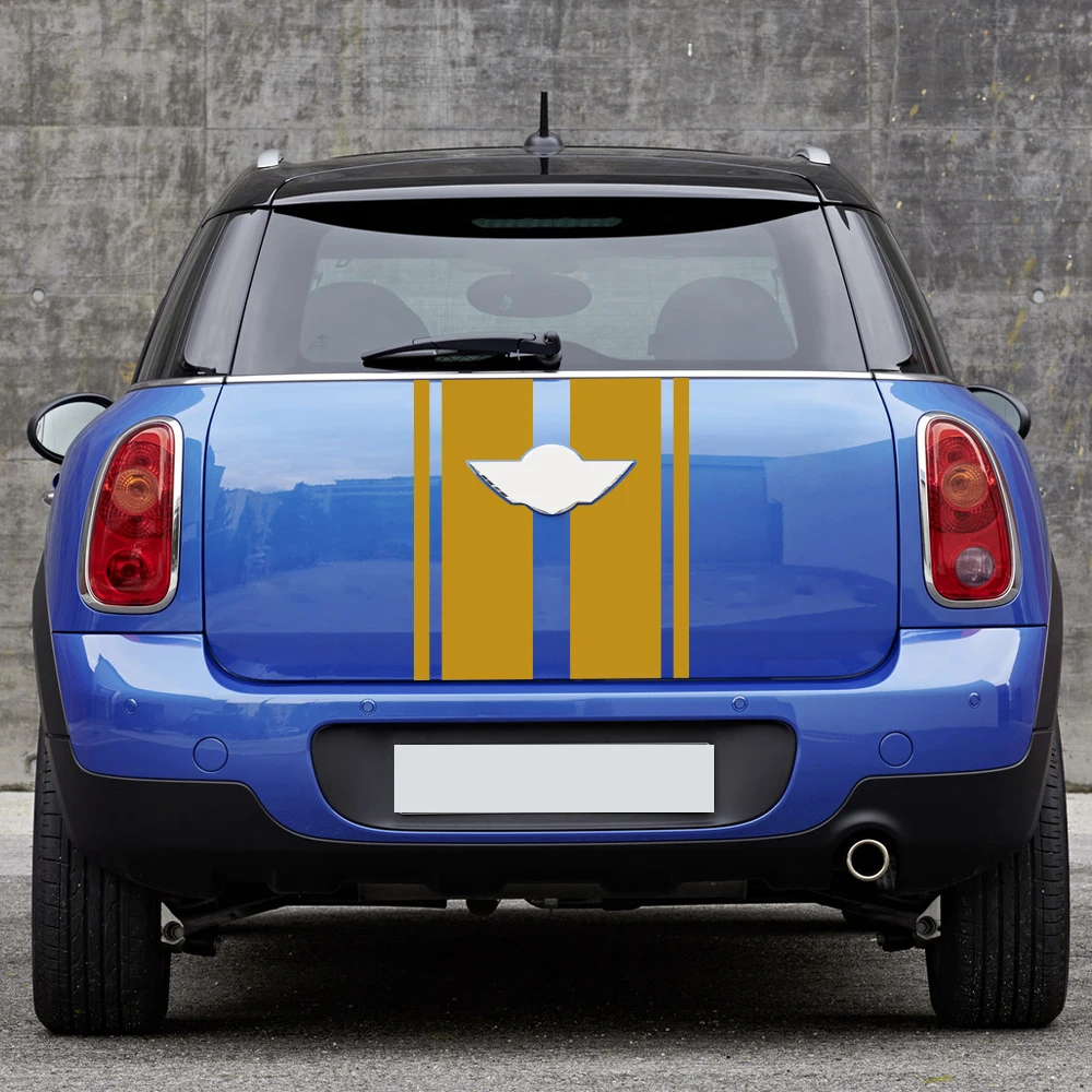 Car Trunk Sticker For Mini Cooper R60 Countryman Rear Back Door Decoration DIY Decal Trim Auto Graphics Tuning Accessories