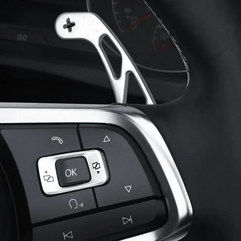 For Volkswagen Golf MK7 Polo GTI/GTD/GTE/R R-line Pair Car Steering Wheel Shift Paddle Extend DSG Gear Shifter Paddle Extension