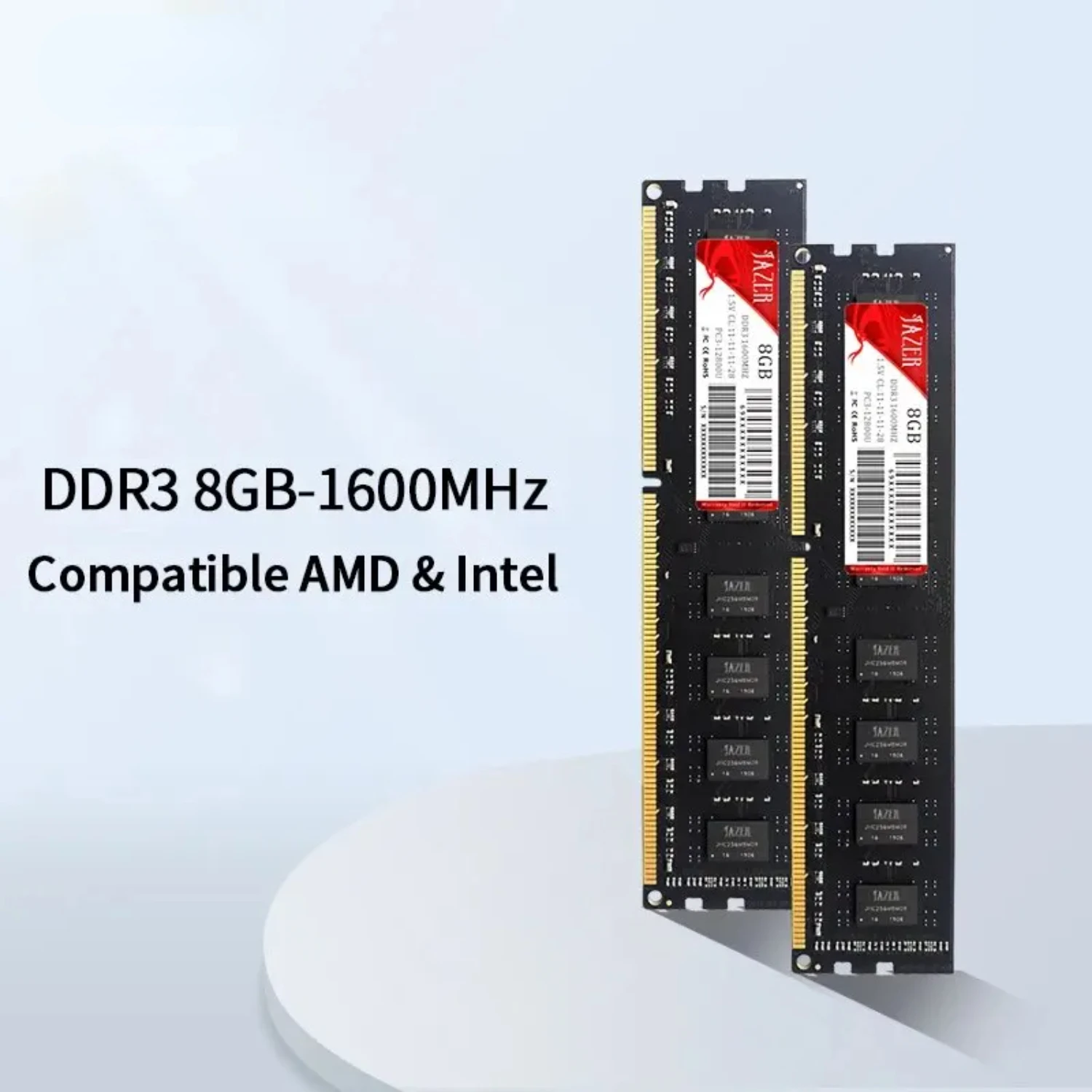 Compatible 1.5V Desktop Memory DDR3 1600MHz Dimm with High Performance Speed and Reliable Quality for Efficient Data Handling in