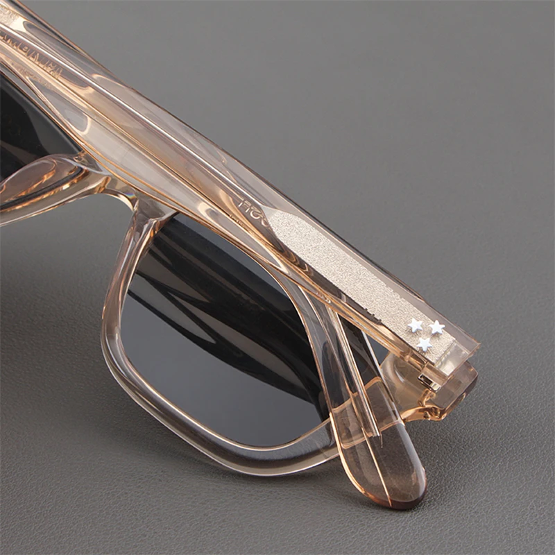 Lunettes de soleil en acétate optique vintage pour hommes et femmes, lunettes faites à la main, lunettes de style designer, lunettes de mode vintage, monture de qualité, UV400