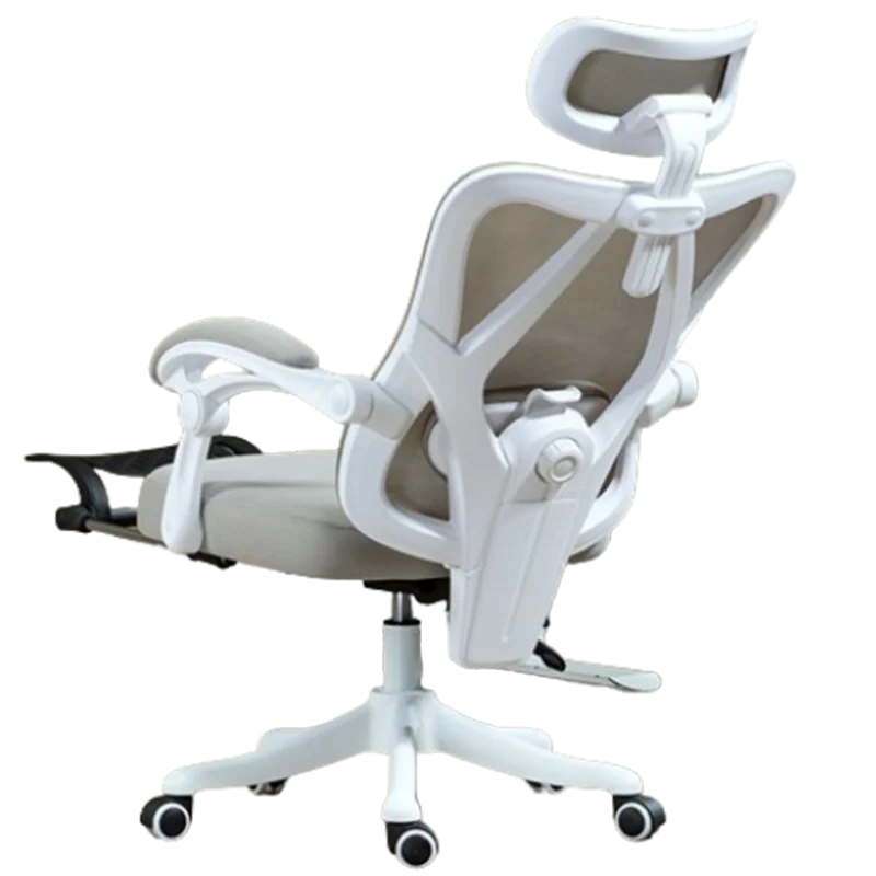 Lumbar Support Headrest Office เก้าอี้มือถือ Ergonomic เฟอร์นิเจอร์อยู่ประจําหมุน Office เก้าอี้ Lounge Silla De Escritorio