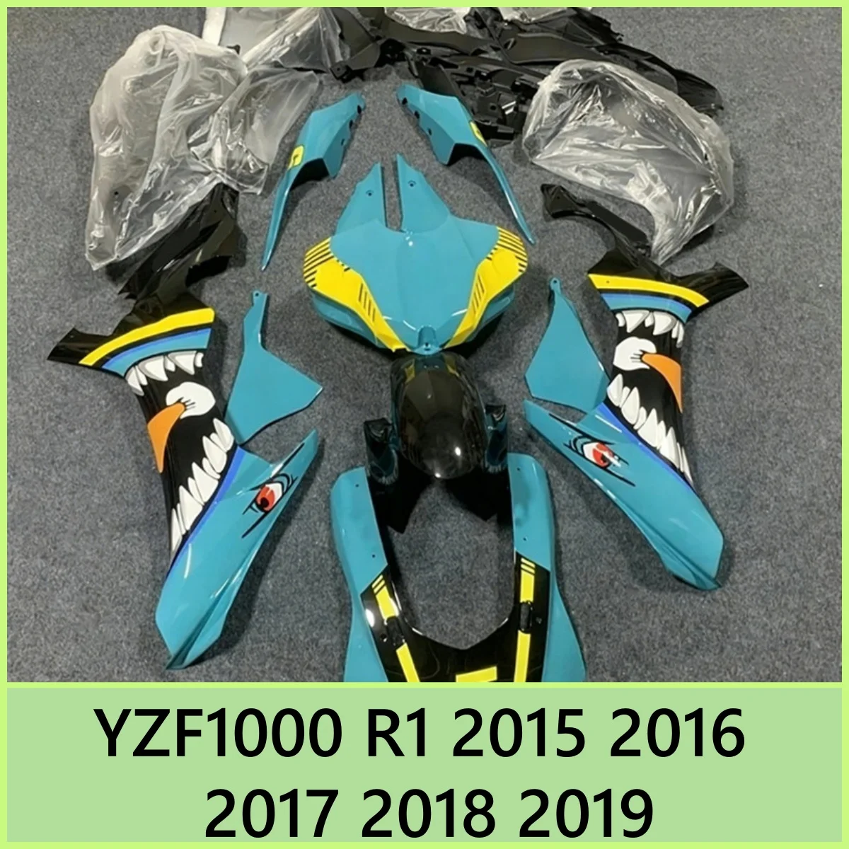 Suitable for Yamaha YZF1000 R1 2015 2016 2017 2018 2019 motorcycle Fairing housing accessory, multi color optional, customizable
