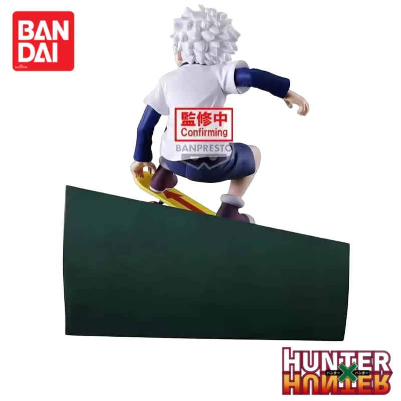 

In Stock Original Bandai Banpresto 100% Genuine Hunter Hunter Killua Zoldyck Anime Merchandise Action Figure Figurine Ornaments