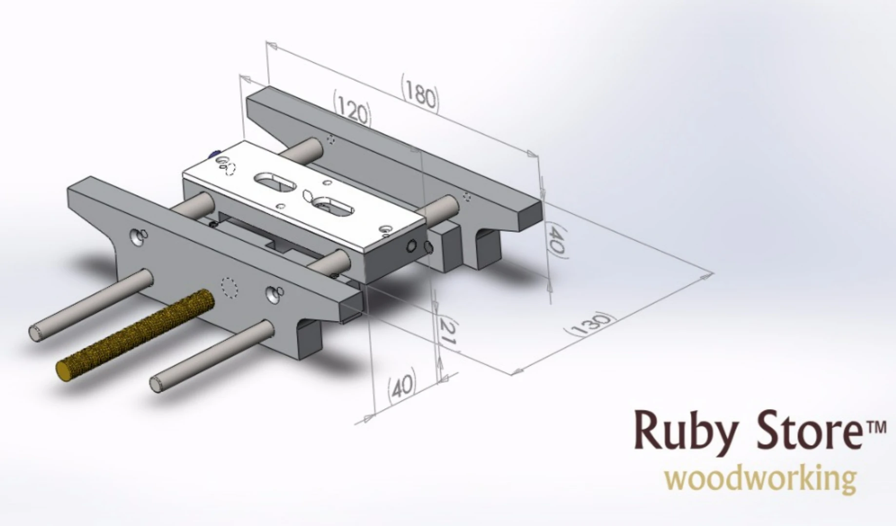 Precision Mortising JigและTenon JoineryระบบMortise Palสไตล์