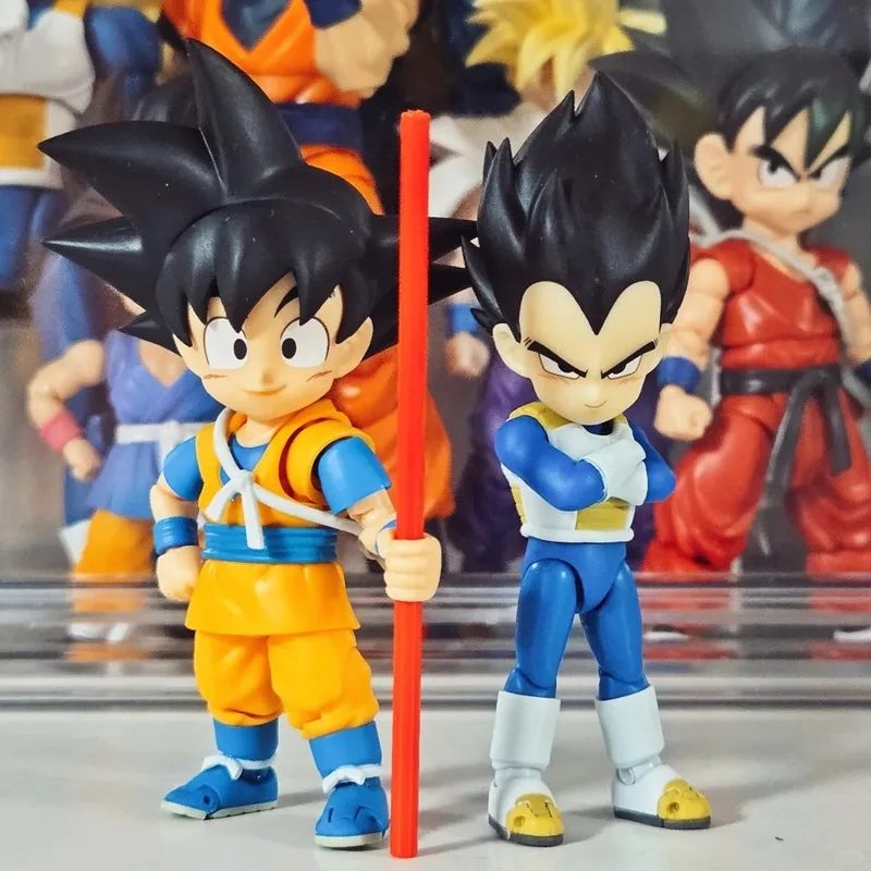 バンダイドラゴンパールフィギュアキット,s.h.figuarts,孫悟空,ミニダイマ,ギフトコレクション用アニメーションおもちゃ,本物,ユニセックス