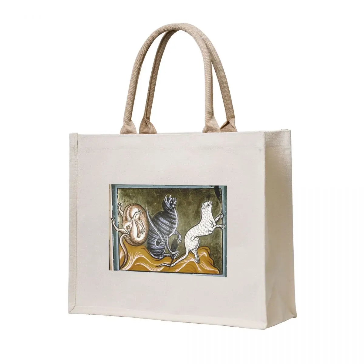 

Medieval Cats Tote Bag custom bags Women's bags Handbags