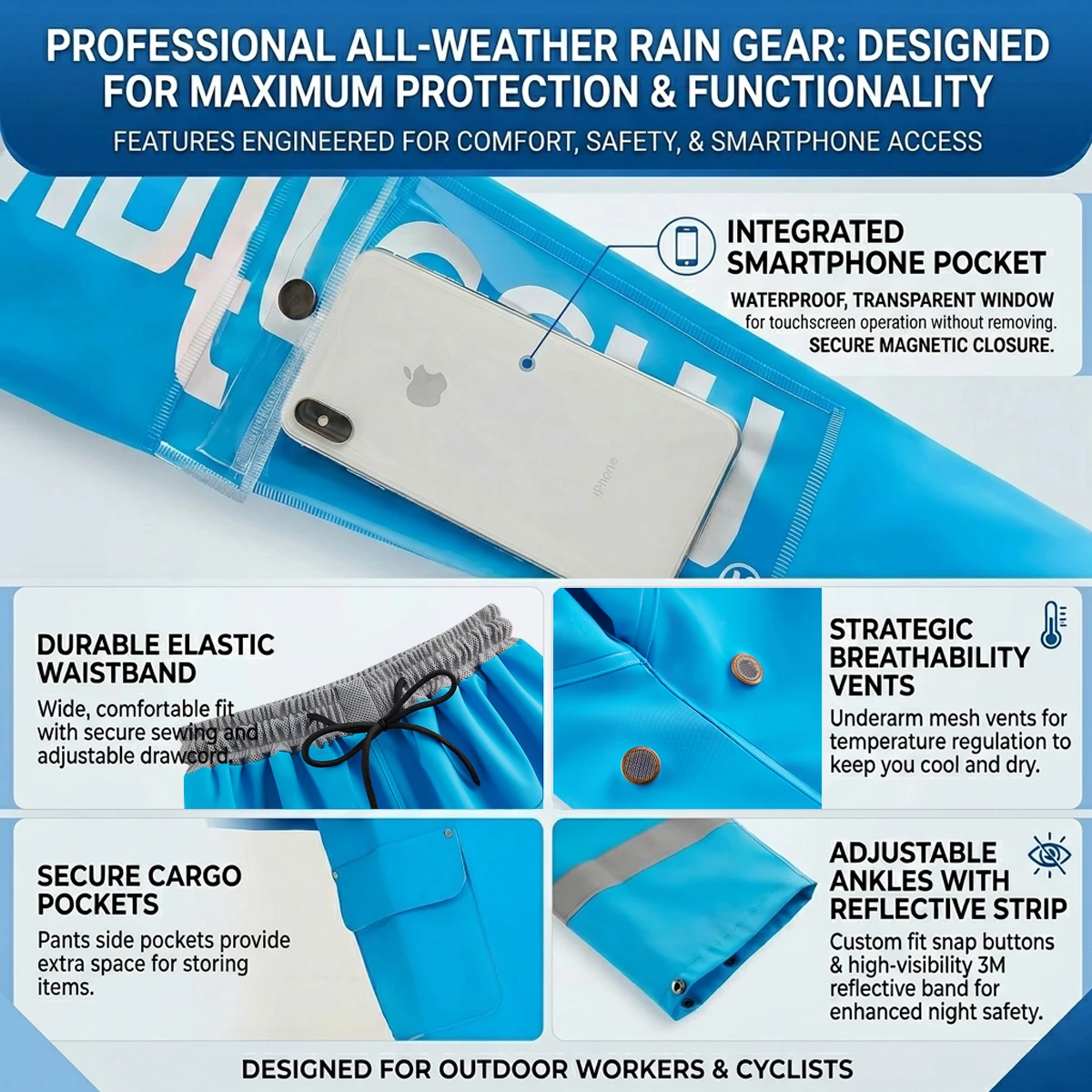 Waterproof Motorcycle Rain Sui - đánh giá và giá Motorcycle Gear Hoodie