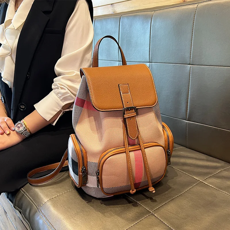 sac-a-dos-a-carreaux-grande-capacite-pour-femme-sac-a-dos-decontracte-tendance-a-carreaux-sac-de-voyage-elegant-pour-l'universite-et-l'usage-quotidien