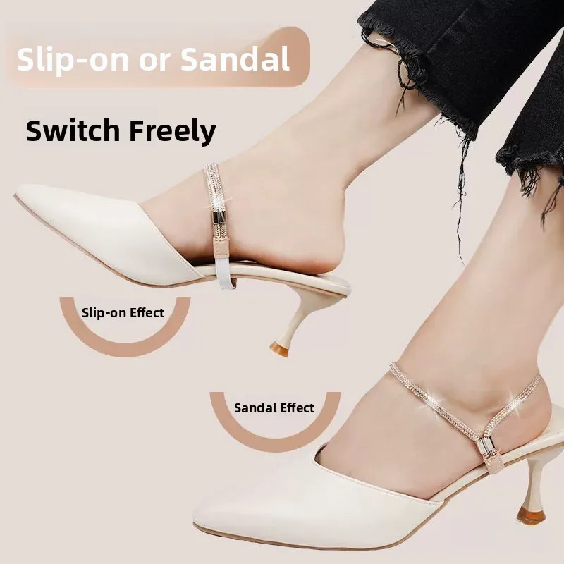 Anti-Loss Fixed Strap Sandals Shoe Laces Elastic Buckle Foot Binding Device Prevent Shoes from Falling off Comfortable Fit