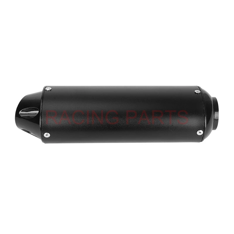 38mm 32mm 28mm Motorcycle Exhaust Muffler Tip Pipe for 125 150 160cc Dirt Pit Bike ATV black Grey Kayo BSE