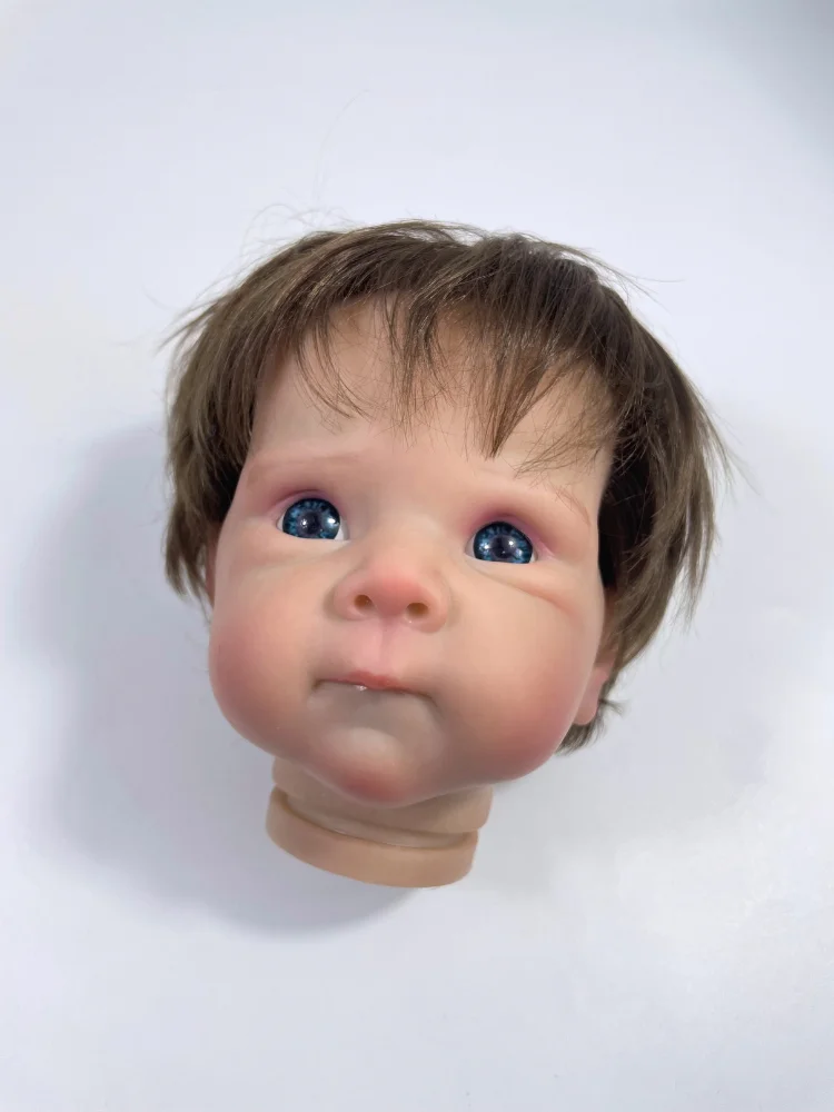 18 inches Already Painted Bebe Bettie With Hair Transplant Doll Kits Vinyl Reborn Doll Unassembled DIY Reborn Doll Kit Gift