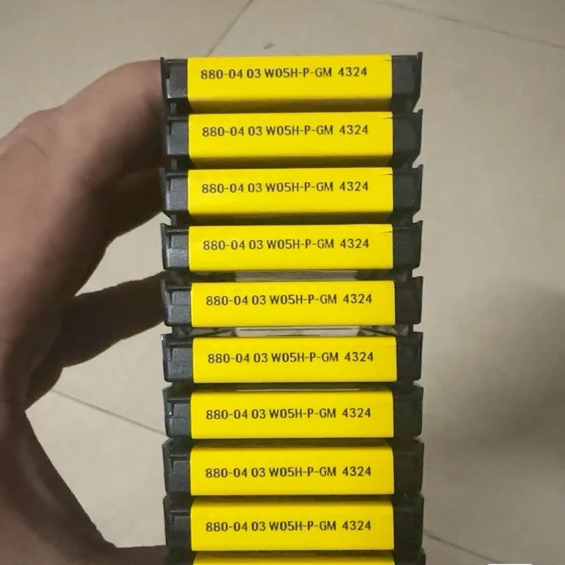 

880-0403W05H-P-GM 4324 CNC blade 10PCS/BOX