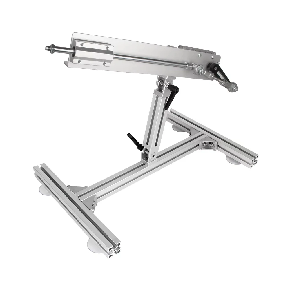 24V Big Thrust DC Telescopic Sex Machine Set 2-8CM/3-15CM/6-20CM Stroke with Foldable Bracket Suction Cup 3XLR Connector Power