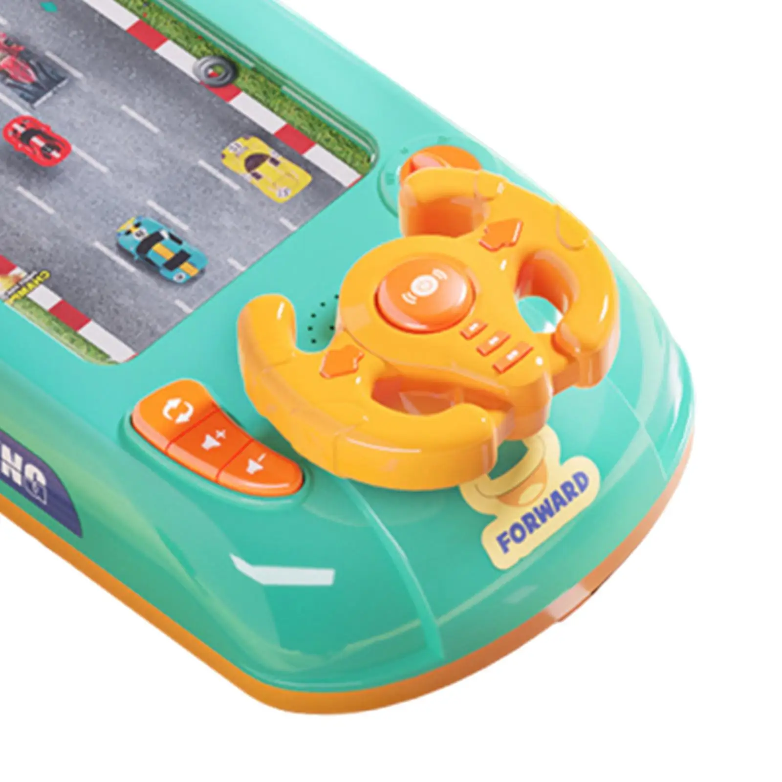 Musical steering wheel toy, role play, driving toy, simulated driving controller