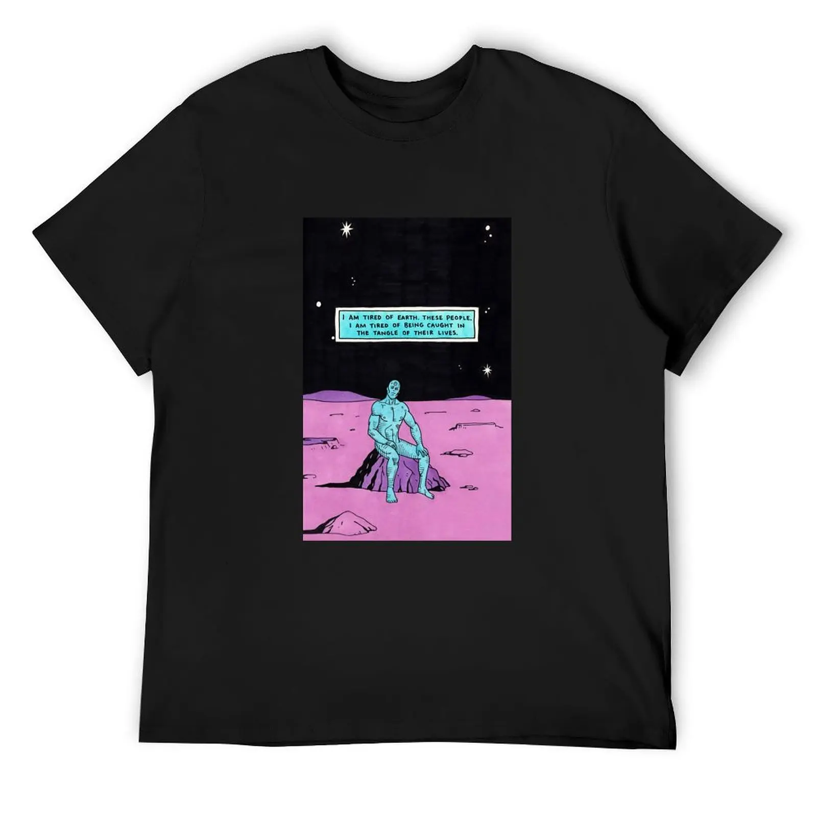 Day Gift for dr manhattan i'm tired T-Shirt blue archive oversizeds anime stuff sublime heavy weight t shirts for men