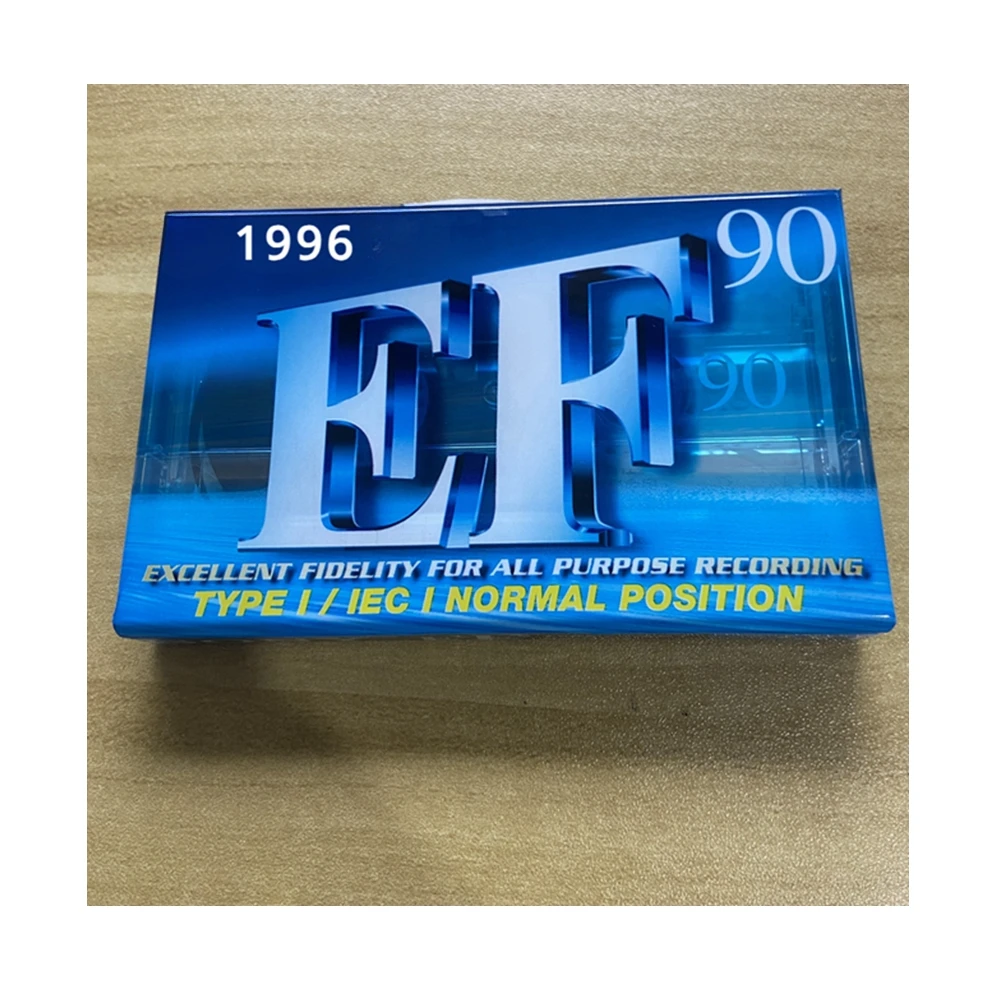 1PC EF90 Minutes Blank Tape New High Clarity Magnetic Audio Tape Standard Cassette Blank Tape Tape Recorder Tapes