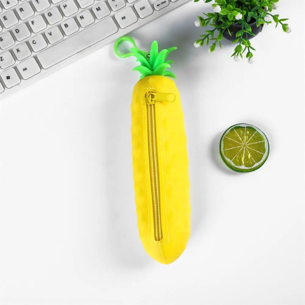 Key Case Banana Yellow Simulation Design Work Carefully Simple And Durable Sturdy And Practical Coin Bag Storage Bag Banana Blue