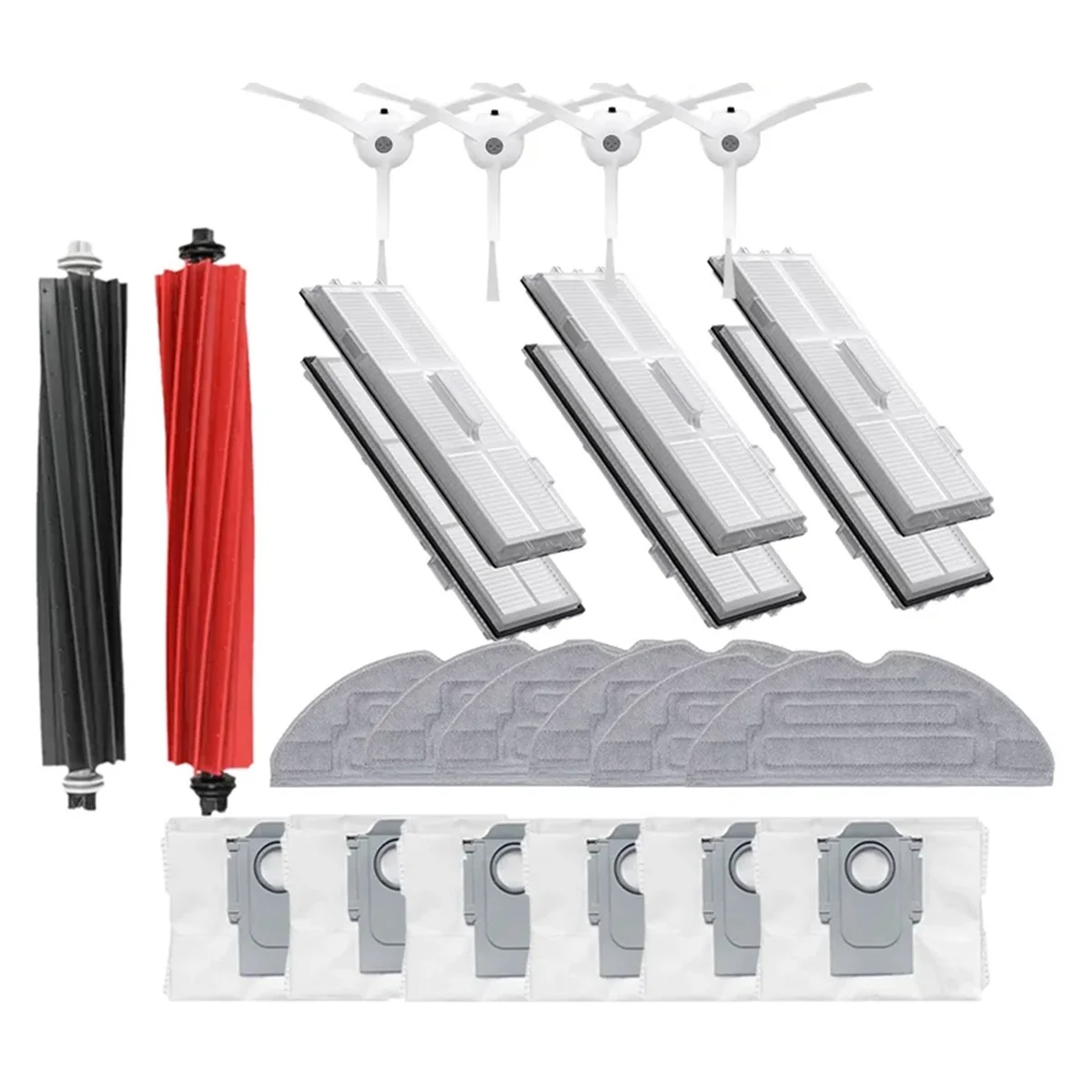 ملحقات ملحقات المكنسة الكهربائية لقطع غيار بديلة S8 Pro Ultra /S8+ /S8