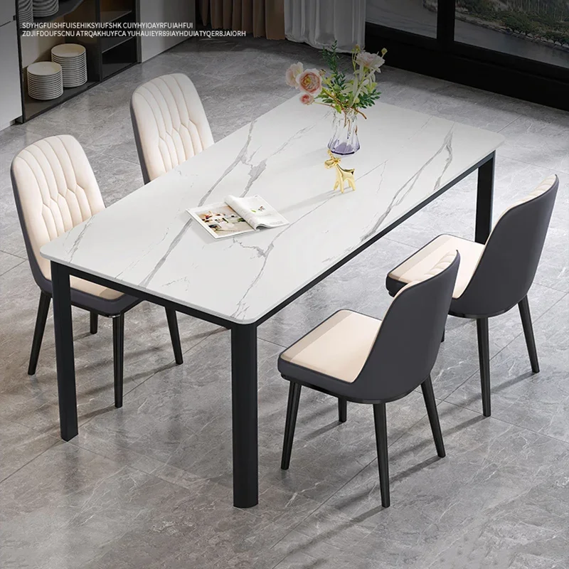 White 4 Person Dini… - image