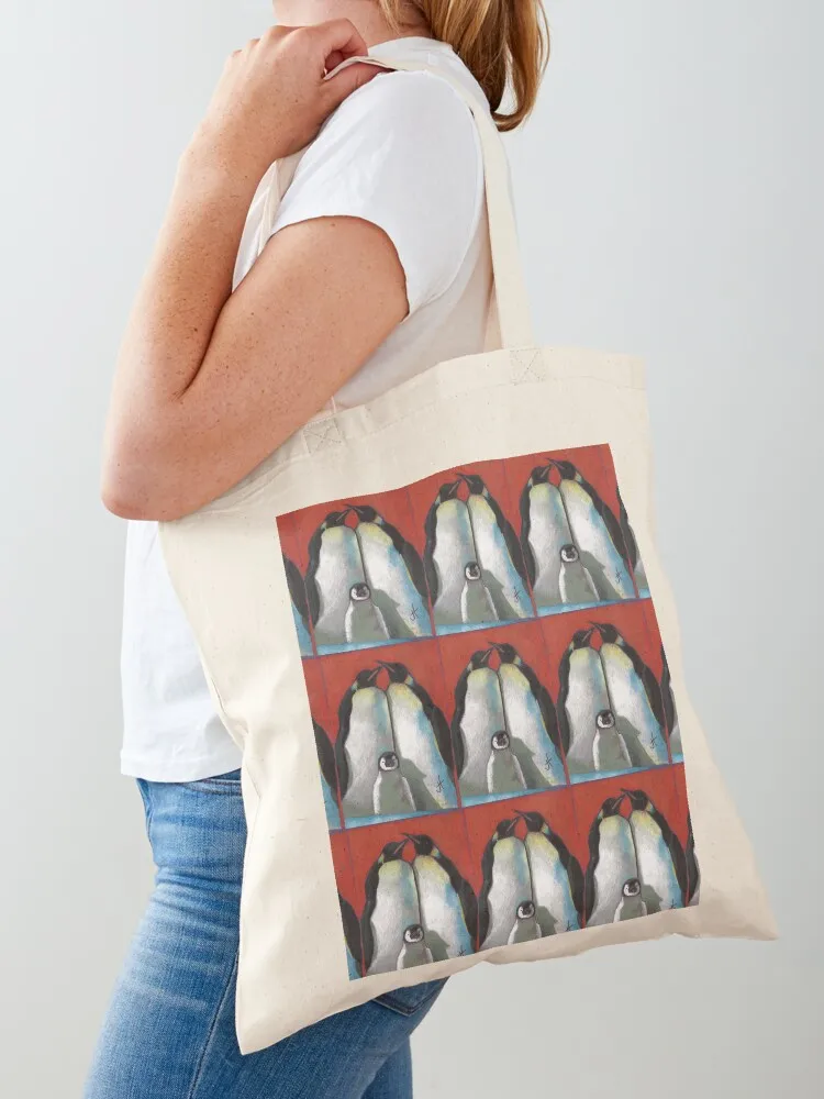 

Batzilla- Penguin Family by Jan Hooper Tote Bag Portable shopping bag female bag large size bags ecological bags