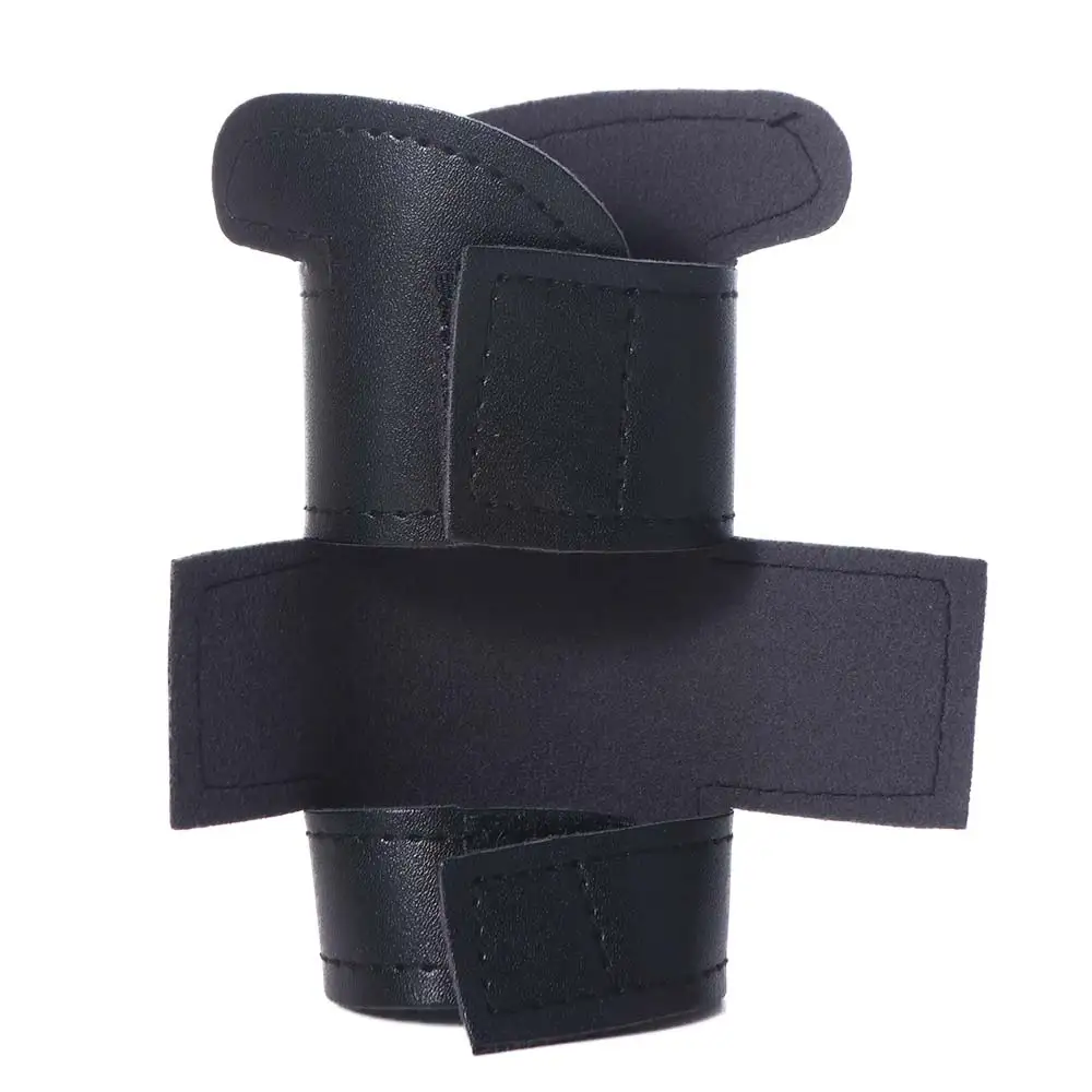 

PU Leather Trumpet Valves Protective Cover Protector Musical Instrument Trumpet Hand Guard Pads Professional Soft