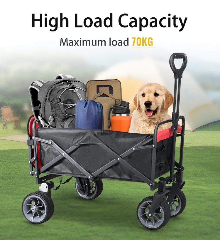 Electric Camping Wagon Cart Fo - огляд і ціна Outdoor Camping Furniture
