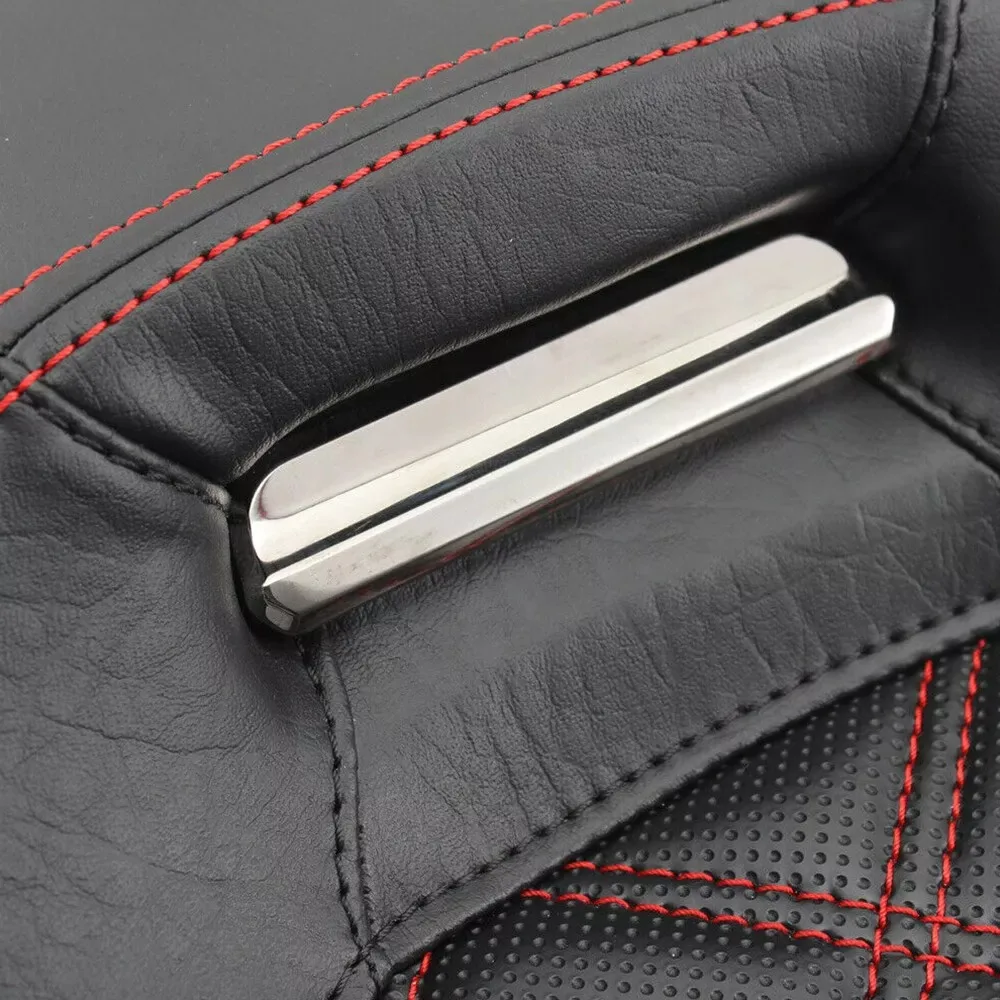 Motorcycle Accessories Seat Pillion Cushion Front Driver Black Fit for Harley CVO Road Glide FLTRXSE