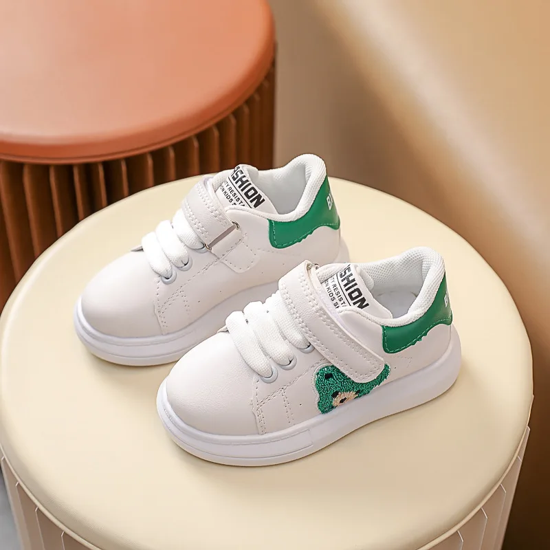 Child Casual Shoe Seasons 2025new Child Soft Soled Walking Board Shoe Child Anti Slip Comforta Unisex Versatile Sport Singleshoe
