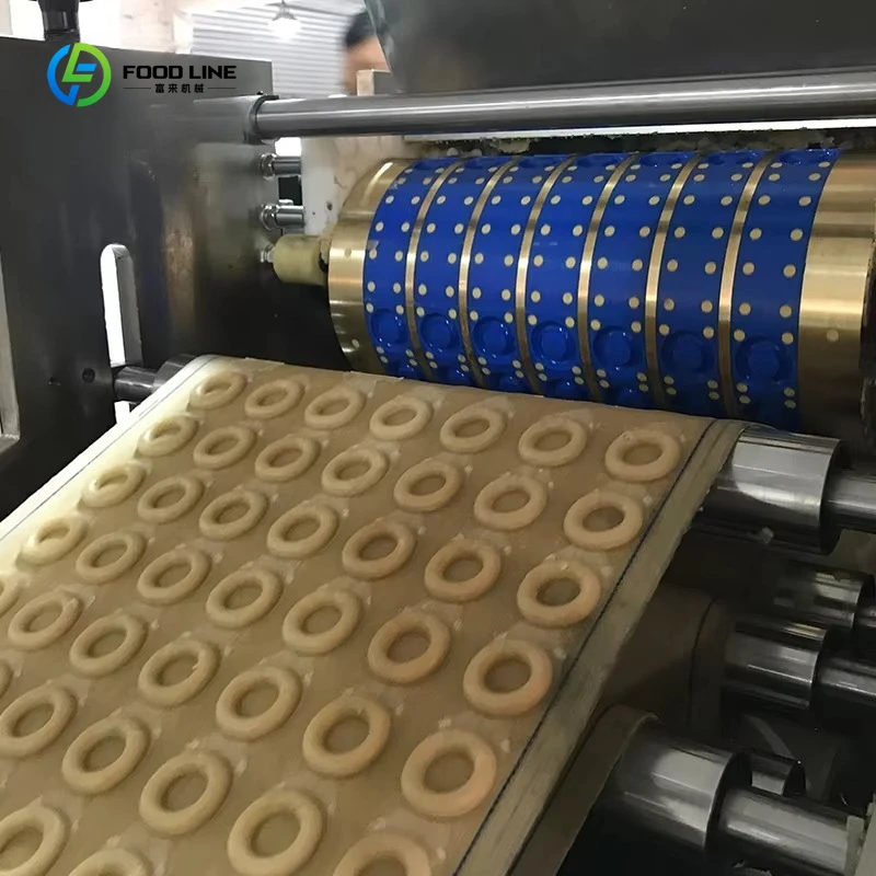 Macchina per la produzione di biscotti rotanti industriali automatica per biscotti piccoli per biscotti