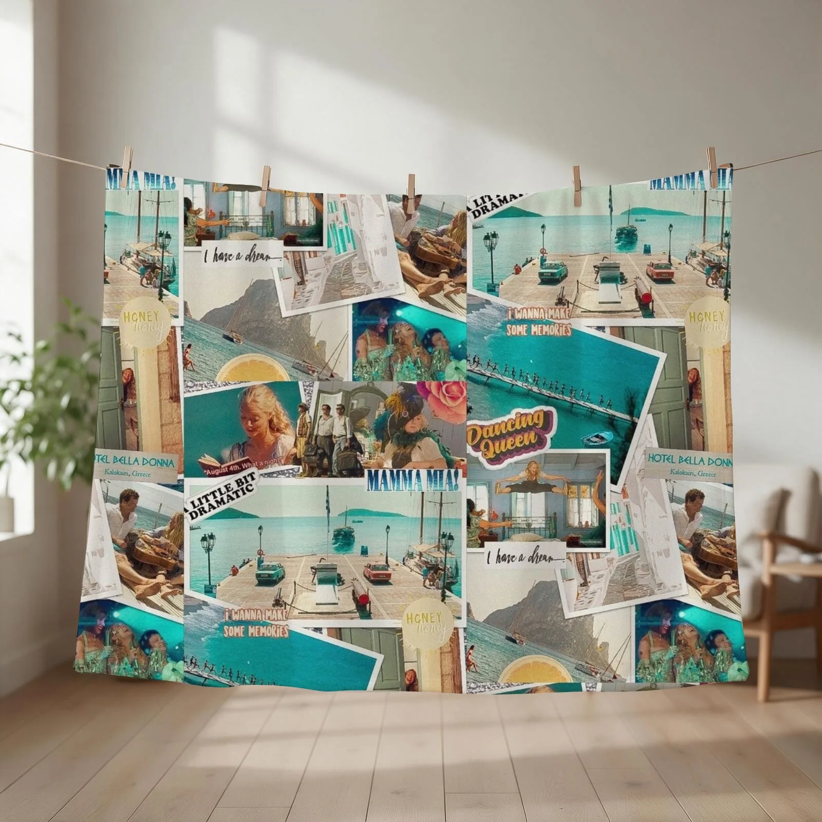 MM ultimate collage Throw Blanket couch cozy soft plush fuzzy picnic outdoor blanket