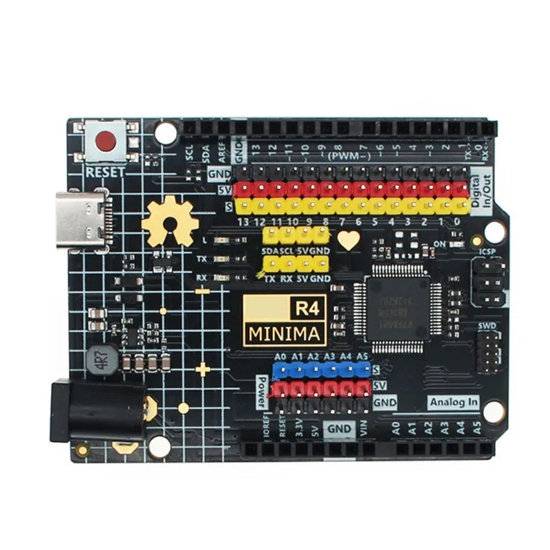 

Новый! !1 шт. запасные части для платы разработки UNO R4 Minima Edition Type-C для контроллера обучения программированию Arduino