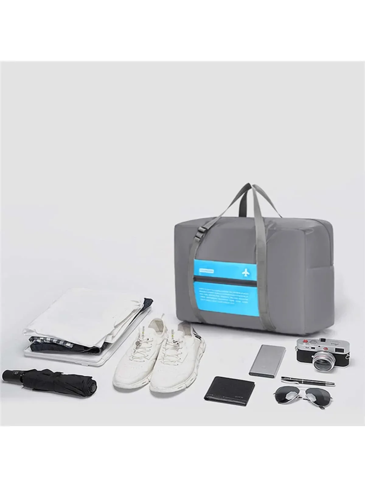 Nowa moda Wygodna wodoodporna torba podróżna Torba o dużej pojemności Damska nylonowa składana torba podróżna Unisex Bagaż