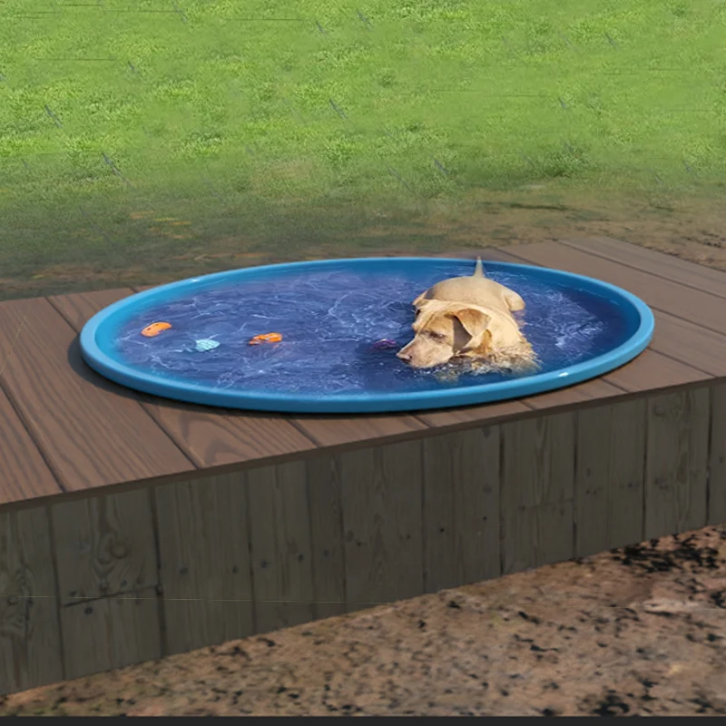 fiberglass outdoor above ground prefabricated large dog swimming pool sale custom pet swimming pool for large dogs