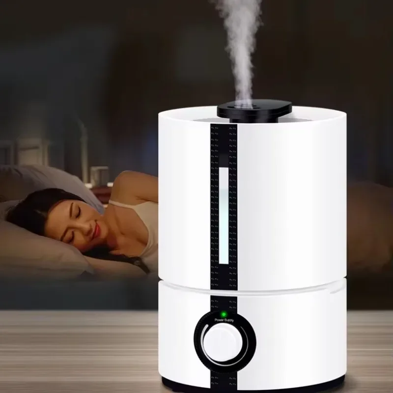 

5L portable household 300ml/h easy control ultrasonic air humidifier